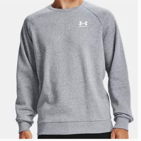 MENS Grey Under Armour Crewneck - Picture 1 of 1